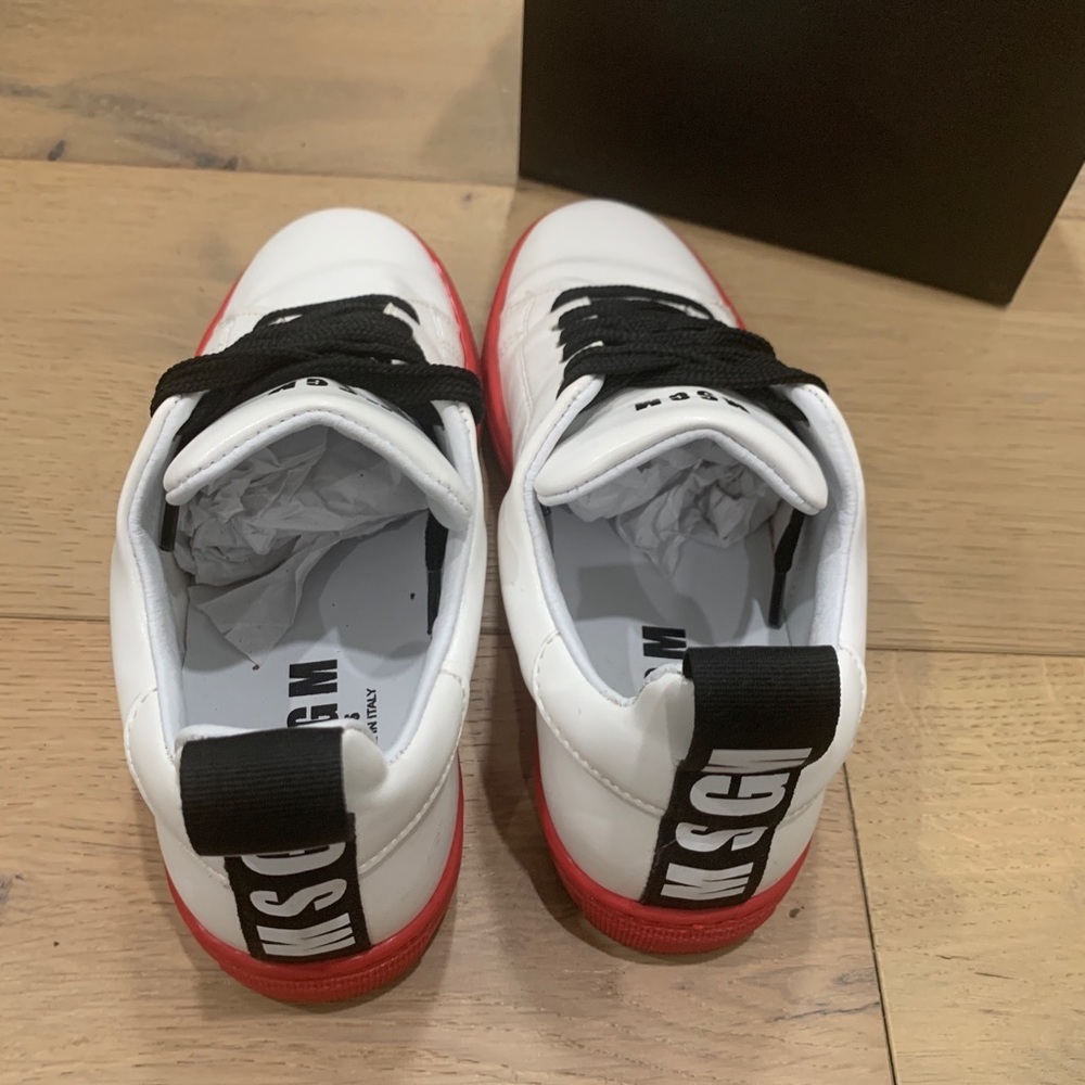 MSGM KIDS FASHION low top SNEAKERS - Picture 7 of 10